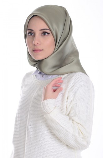 Armine Reine Seidenkopftuch  10001-05 Schimmelgrün 10001-05