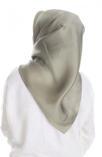 Armine Reine Seidenkopftuch 10001-05 Schimmelgrün 10001-05