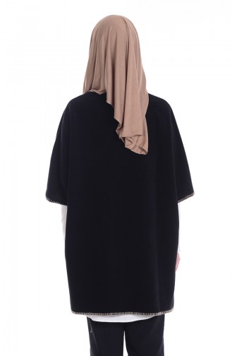 Black Poncho 1007-03