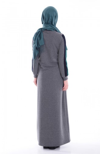 Green Hijab Dress 1623-02