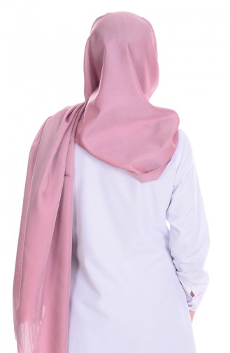 Armine Düz Şal 44368-04 Toz Pembe