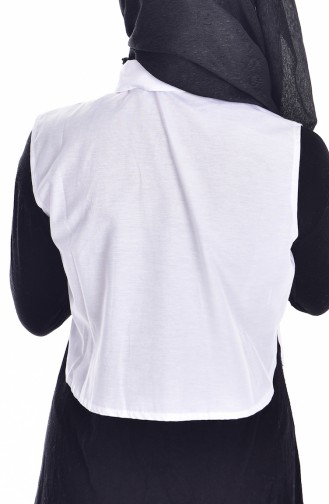 White Neck Cover 8043C-01