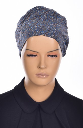 HY Berre Desenli Dikişsiz Battal Bone-02 Lacivert