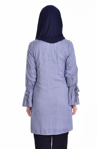 Light Navy Blue Tuniek 6885-05