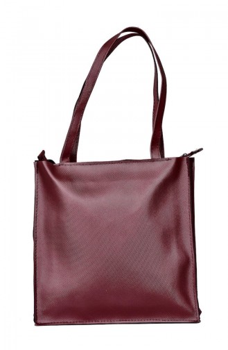 Claret red Shoulder Bag 708BRD