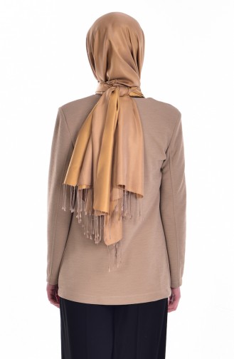 Bluse Jacke 2 Teilig 8912-05 Dunkelbeige 8912-05