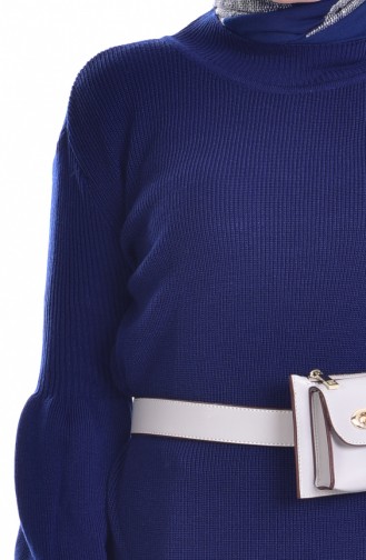 Knitwear Sweater 4035-05 Navy Blue 4035-05