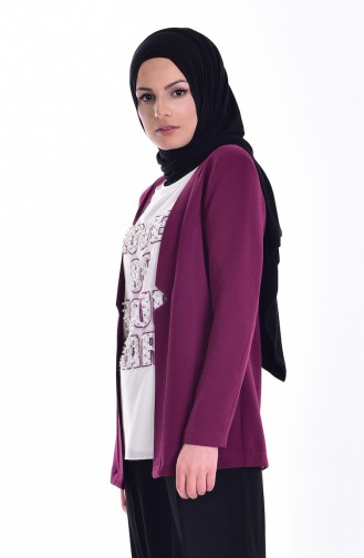 Blouse Jacket Double Suit 8912-02 Damson 8912-02