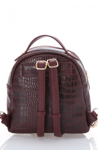 Claret Red Backpack 8YS441711-01-04