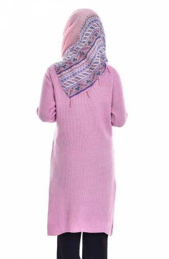 Pull Tricot Col Roulé 2017-15 Lila 2017-15
