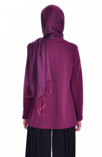 Ensemble Deux Pieces veste Blouse 8913-01 Plum 8913-01