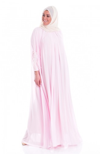 Pink Abaya 2018002-03