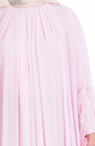 Chiffon Umhangskleid 2018002-03 Pink 2018002-03