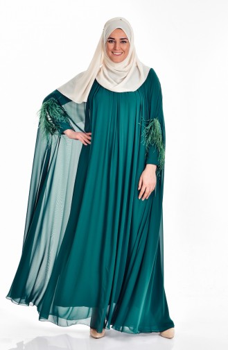 Emerald Abaya 2018002-01