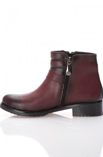 Claret Red Boots-booties 569-8-1029-04