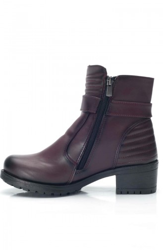 Female Boots 569-8-276101-02 Claret Red 569-8-276101-02