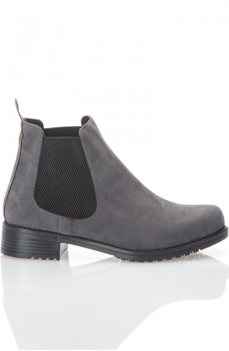 Gray Boots-booties 569-8-1017-02