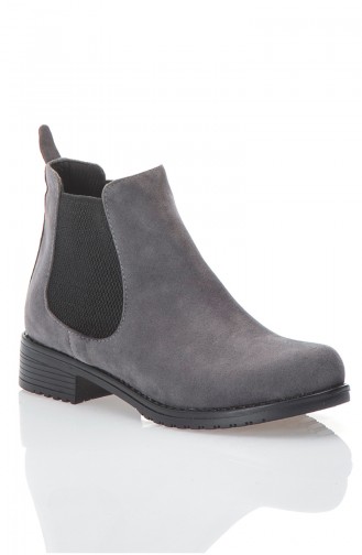 Gray Boots-booties 569-8-1017-02