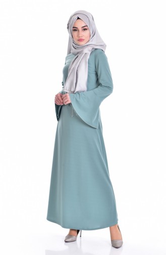 Spanisches Armkleid 0124-04 Grün 0124-04