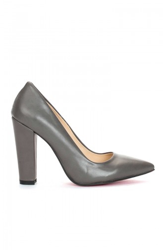 Women Stiletto Shoes 569-8-1111-025-04 Gray 569-8-1111-025-04
