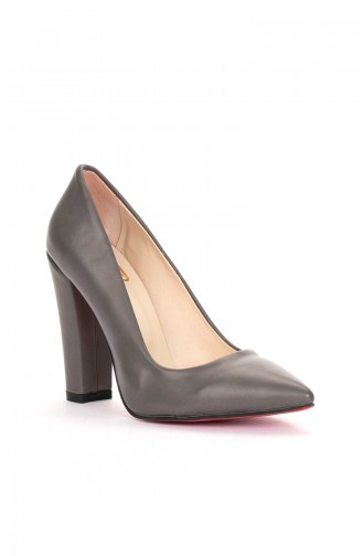 Women Stiletto Shoes 569-8-1111-025-04 Gray 569-8-1111-025-04