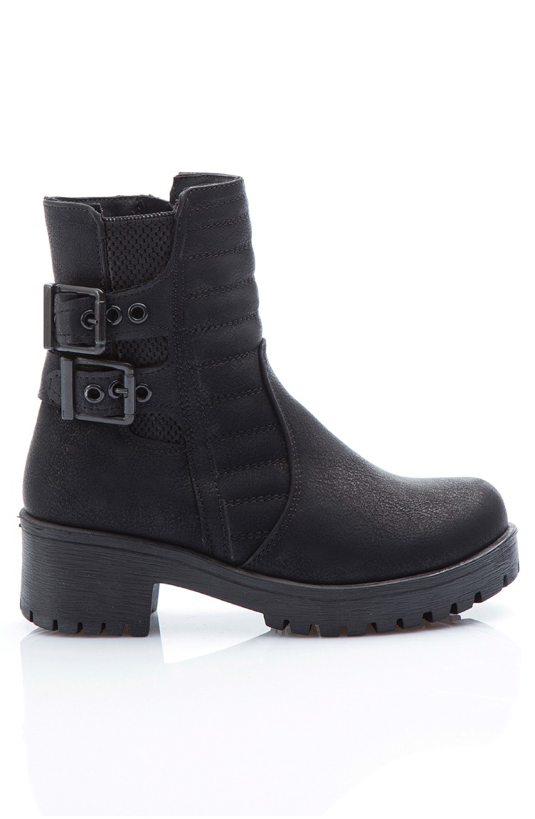 Bottes Pour Enfant Fille 569 8 303 01 Noir Nubuck 569 8 303 01