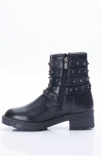 Women Boots 569-8-276213-01 Black Leather 569-8-276213-01