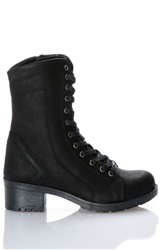 Female Boots 569-8-276005-01 Black Suede 569-8-276005-01
