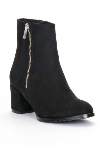 Female Boots 569-8-F310-01 Black Suede 569-8-F310-01