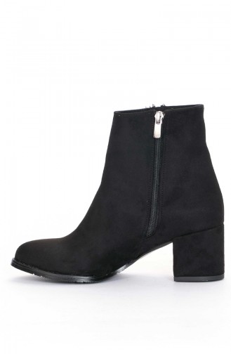 Female Boots 569-8-F310-01 Black Suede 569-8-F310-01