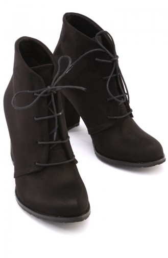 Female Boots 569-8-F405-01 Black Suede 569-8-F405-01