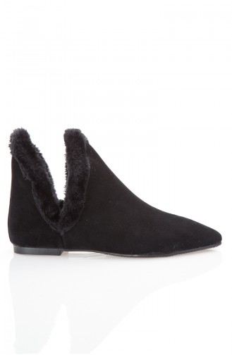 Female Boots 569-8-F653-01 Black Suede 569-8-F653-01
