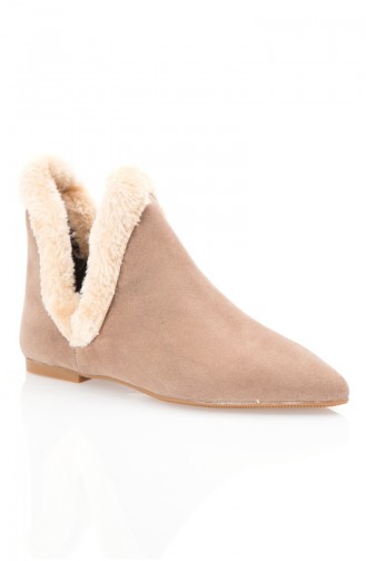 Female Boots 569-8-F653-03 Mink Suede 569-8-F653-03