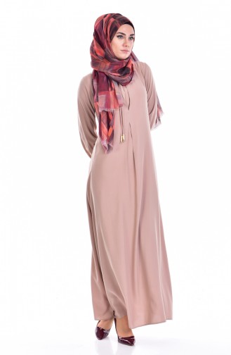 Hijab Kleid 4074-14 Nerz 4074-14