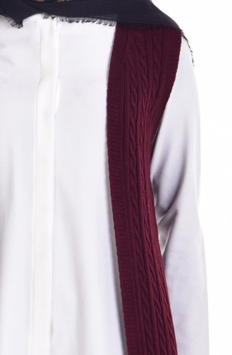 Knitwear Vest 1115-05 Claret Red 1115-05