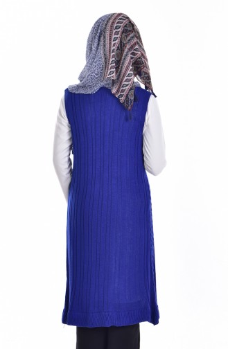 Knitwear Vest 1115-01 Saxe Blue 1115-01