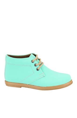 Sea Green Boots-booties 5616-01