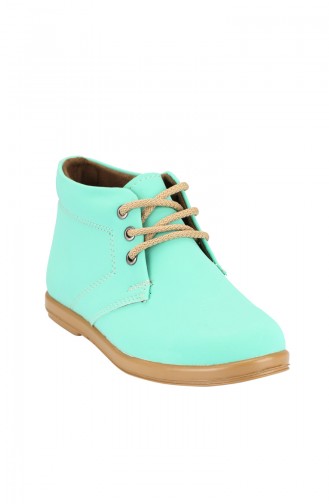 Sea Green Boots-booties 5616-01