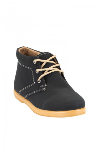 Black Boots-booties 5618-01