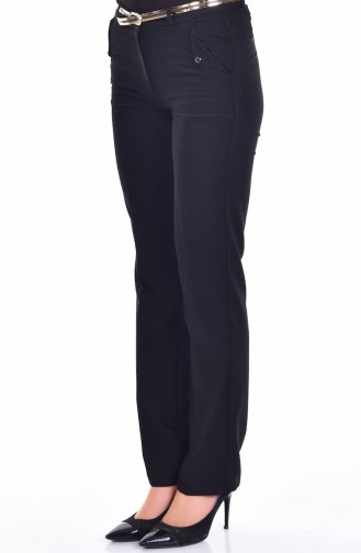 Pantalon Simple 0538-05 Noir 0538-05