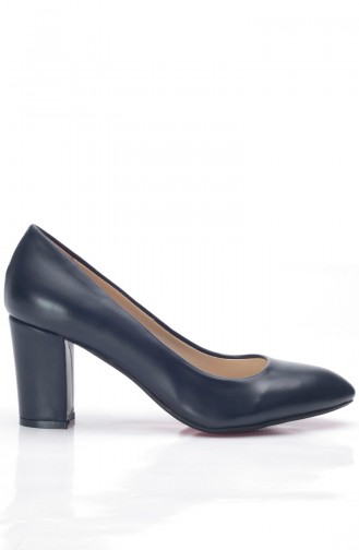 Kadın Stiletto Ayakkabı 569-8-1111-021-12 Lacivert