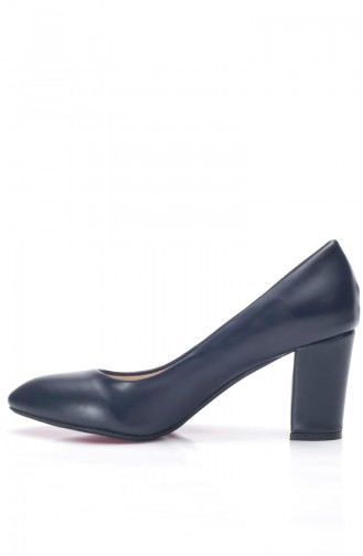Kadın Stiletto Ayakkabı 569-8-1111-021-12 Lacivert