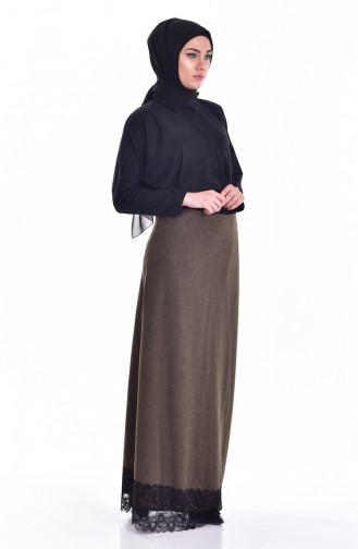 Khaki Skirt 5175-03
