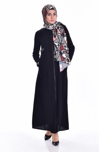 Abaya  24156-02 Schwarz 24156-02