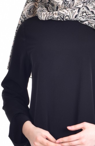 Zero Collar Dress 0120-04 Black 0120-04