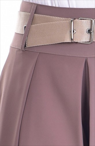 Belted Skirt Pants  4230-02 Mink 4230-02
