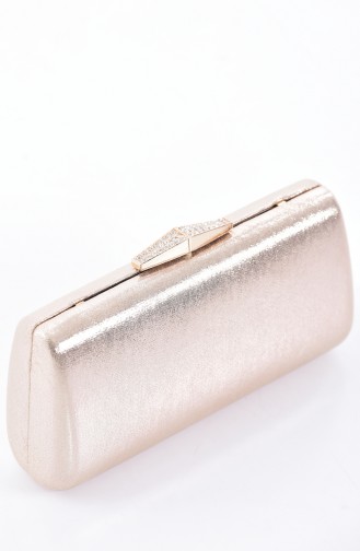 Gold Colour Portfolio Hand Bag 0792-01