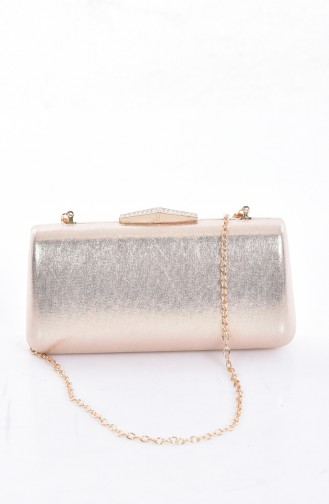 Ladies Evening Handbag 0792-01 Gold 0792-01