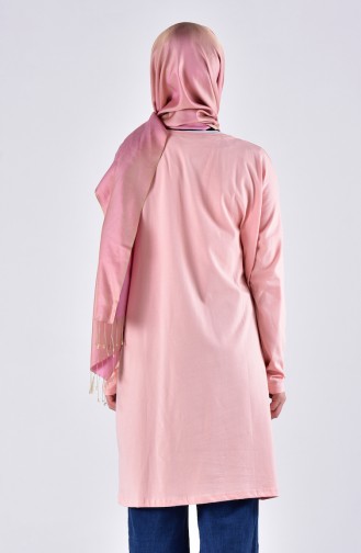 Sefamerve Oversize Hijab Tunika 0413-01 Puder 0413-01