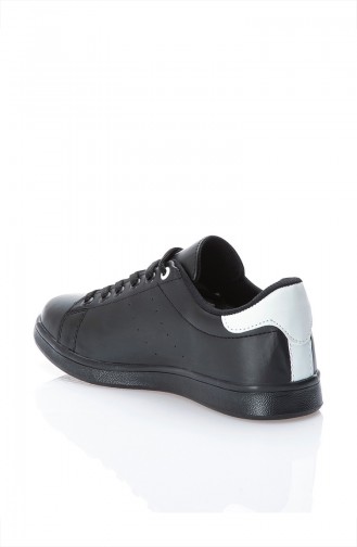 Kadın Spor Ayakkabı 8VXM60411-02 Siyah Beyaz